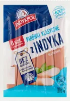 Indykpol Parówki Klasyczne Z turdyka 215 G (6 Stück)