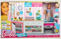 Zestaw kuchenny lalka Barbie akcesoria GWY53 887961950533