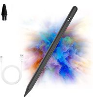 Universal Capacitive Stylus Touchscreen-Stift Smartpen Touchscreen-Stift Smart Pen für Android-System Smart Pen Stylus Pencil Schwarz Tablet-Eingabestifte