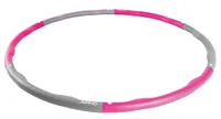 OnWay Gymnastik Reifen Fitnessreifen grau pink Hula Hoop OFA1064