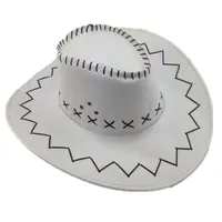 Cowboy Hut Westernhut Weiss