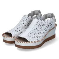 Rieker Keilsandaletten Damen 31383232393536 Weiß 42 EU
