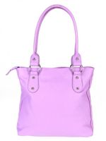 Shopper-Beuteltasche Von Borse In Pelle - Trend 2012 Aus Italy ( Pink, Rosa )