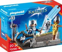 Playmobil Knights 9344 Zwergenkönig mit Gefolge Zwergenkämpfer großes Schild NEU 