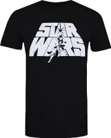 Star Wars - T-Shirt für Herren TV452 (XL) (Schwarz)