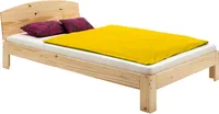 Massivholzbett Einzelbett Bett TIM Kiefer massiv natur lackiert 100 x 200 cm (B x L)