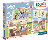 CLEMENTONI EEdukit 4v1 Bluey 0