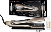SAINT ALGUE 3992 - Demeliss Titanium Box: Dampfglätter + Elixier Ritual Glanzbehandlung 50ml - 150°C bis 230°C - Autostop
