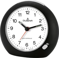 DUGENA 4460383 Funk Wecker Licht Alarm schwarz