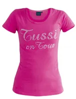 Tussi on Tour T-Shirt Slim-Fit Girly Shirt, Größe:L