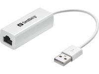 Sandberg 133-78 - Adapter USB zu Netzwerk Konverter, Weiß