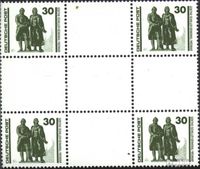 Briefmarken DDR 1990 Mi Hz20 postfrisch Baudenkmäler