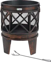 tepro Feuerkorb Gracewood schwarz
