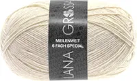 Lana Grossa - Meilenweit 6-fach 150g Unito 9228 natur