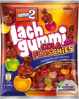 Nimm2 Lachgummi Cola Flaschies Fruchtgummi mit Vitaminen 200g