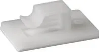 SELBSTKLEBENDER KABELCLIP - 5.6 x 7.2 mm / 27 x 17 mm / 10 St.