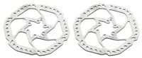 2 Stück Bremse Promax Disc gelocht Bremsscheibe 160 mm 6 Loch Neu WAVE