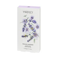 Yardley english Luxury Soap frischen Lavendelblüten 100g 3er Pack