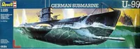 Revell 05054 German Submarine U-99 Modell Uboot Bausatz 1:125 in