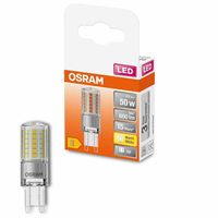 Osram LED Stiftsockellampe Pin Star 48 G9 4,8W warmweiß, klar