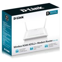 D-Link DSL-2745 Wireless N300 ADSL2+ Modem Router