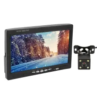 7palcová obrazovka TFT LCD barevného monitoru zpětného pohledu do auta,7palcový HD monitor záložní kamery vozidla,7palcový LCD monitor zpětného pohledu do auta,7palcový LED podsvícený TFT LCD monitor pro kamery zpětného pohledu do auta,7palcový monitor do auta,Záložní monitor vozidla