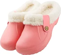 Warm gefütterte Clogs für Winter-, Uni-, Innen- und Außenschuhe, Größen 39-40