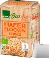 EdekaHaferflocken kernig (500g Packung) + usy Block