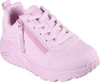 Skechers Kinder Sneaker UNO LITE EASY ZIP rosa, Größe 27,5 (310387L)