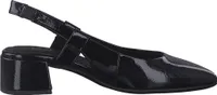 MARCO TOZZI Damen Pumps Slingback Trapezabsatz spitze Form 2-29500-20, Größe:41 EU, Farbe:Schwarz