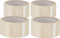 4x Klebeband Packband Paketband PP 48 mm x 66 m Paket Band