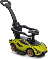 Lamborghini QLS-996T Rutschauto mit Anschieber grün