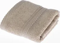 HOMESCAPES Frottee Seiftuch 100% Baumwolle Waschlappen 30x30cm Gästehandtuch – beige