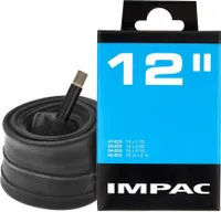 Impac Fahrradschlauch mit Autoventil AV 1,5 - 2,25 Zoll Breite universal Schrader