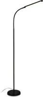 BRILONER PIVAZ LED Stehlampe, Schwenkbar, Touchfunktion, in Stufen dimmbar, schwarz, 21 x 126,5 cm