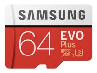 Samsung microSDXC Karte 64 GB EVO Plus Class 10