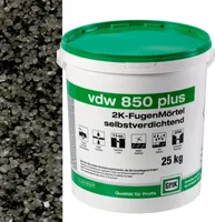 VDW 850 Plus Fugenmörtel, Basalt, 25 Kg