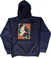 Fleetwood Mac - Mikina s kapucí pro muže/dámy Uni RO4930 (L) (Navy Blue)