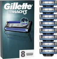 Gillette Mach3 náhradní hlavice 8 ks