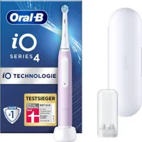 Oral-B | Elektrische Zahnbürste iO Series 4 - Lavendel - mit Smart-Technologie - für strahlendes Lächeln