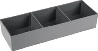 Ordnungsbox 32 x 11 x 6 cm grau