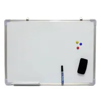 Whiteboard 45x60cm Magnettafel Wandtafel Tafel Pinnwand Schreibtafel mit Zubehör 
