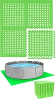 Poolunterlage für 366 cm Pool - 52 EVA Matten - 1cm Outdoor Unterlegmatten Set
