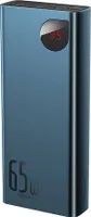 Baseus Adaman Powerbank 2x USB / 1x USB Typ C / 1x Micro USB 20000mAh 65W Quick Charge 4.0 Power Delivery Blau (PPIMDA-D03)