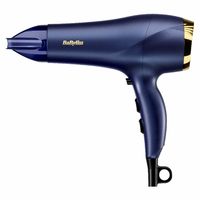 BaByliss Midnight Luxe 2300, Blau, Gold, Hängender Ring, 2,2 m, 2300 W