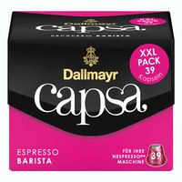 Dallmayr Capsa Espresso Barista XXL Kaffeekapseln, 39 Kapseln