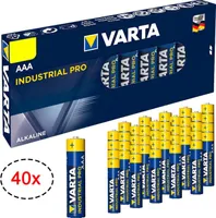 40x VARTA Industrial PRO Micro AAA LR03 LR 03 1.5V Batterien Alkaline Batterie