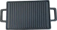 Gusseisen Grillplatte 21,5x15x1,5 cm für Herde und Grill nicht Induktion geeignet