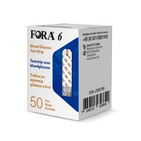 FORA 6 Blutzucker-Teststreifen (50 Stück)