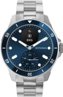 WITHINGS Scanwatch Nova Edelstahl blau onesize Herren 42 mm HWA10-MODEL 7-ALL-IN, HWA10-MODEL 8-ALL-IN